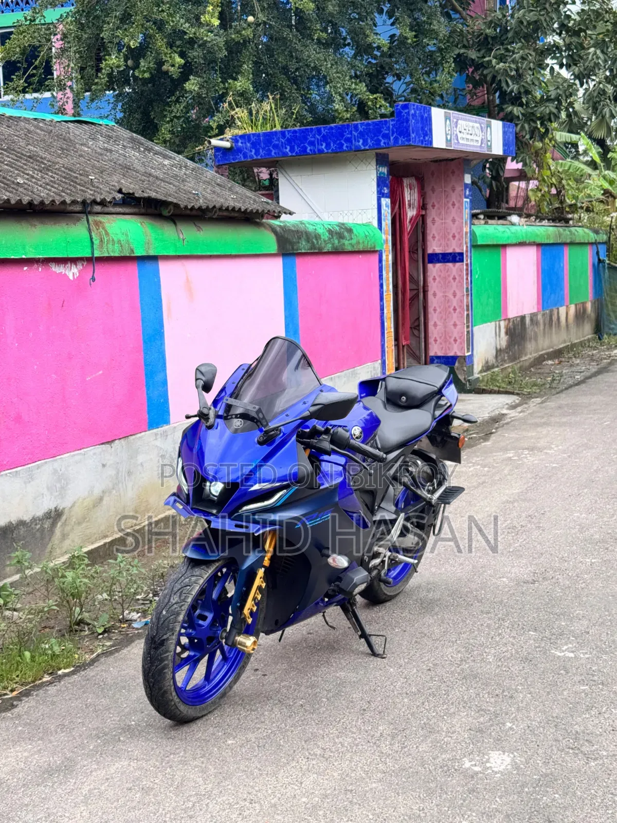Yamaha R1 2023 Blue