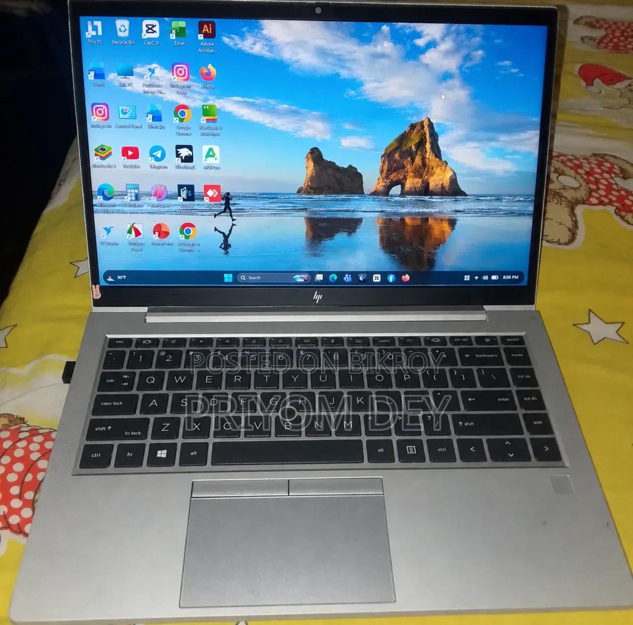 Laptop HP EliteBook 840 G8 16GB Intel Core i5 HDD+SSD 512GB