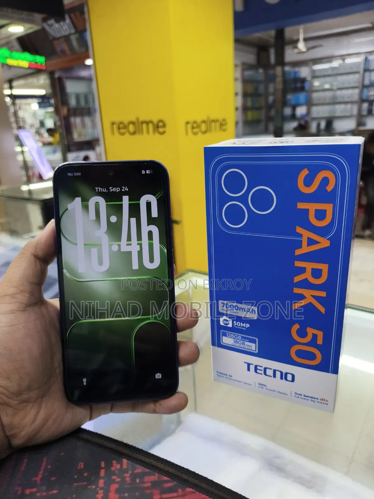 Tecno Spark 50 128 GB Blue