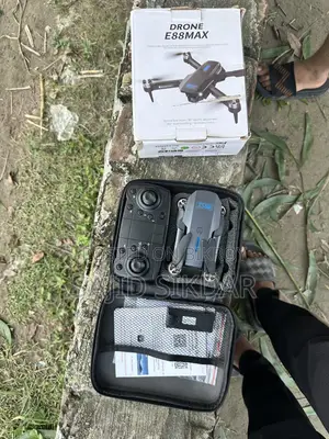 E88MAX Camera Drone | 2 Battery | Remote + Carrying Case