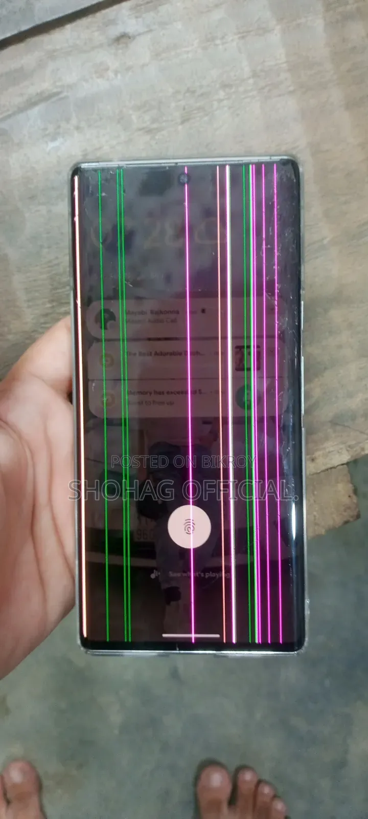 গুগল পিক্সেল ৬ প্রো ১২৮ জিবি সাদা