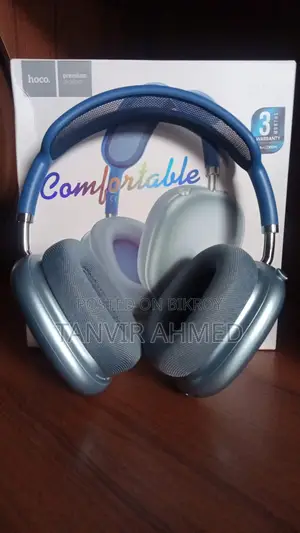 Hoco W55 Wireless Headphone (Sky Blue)