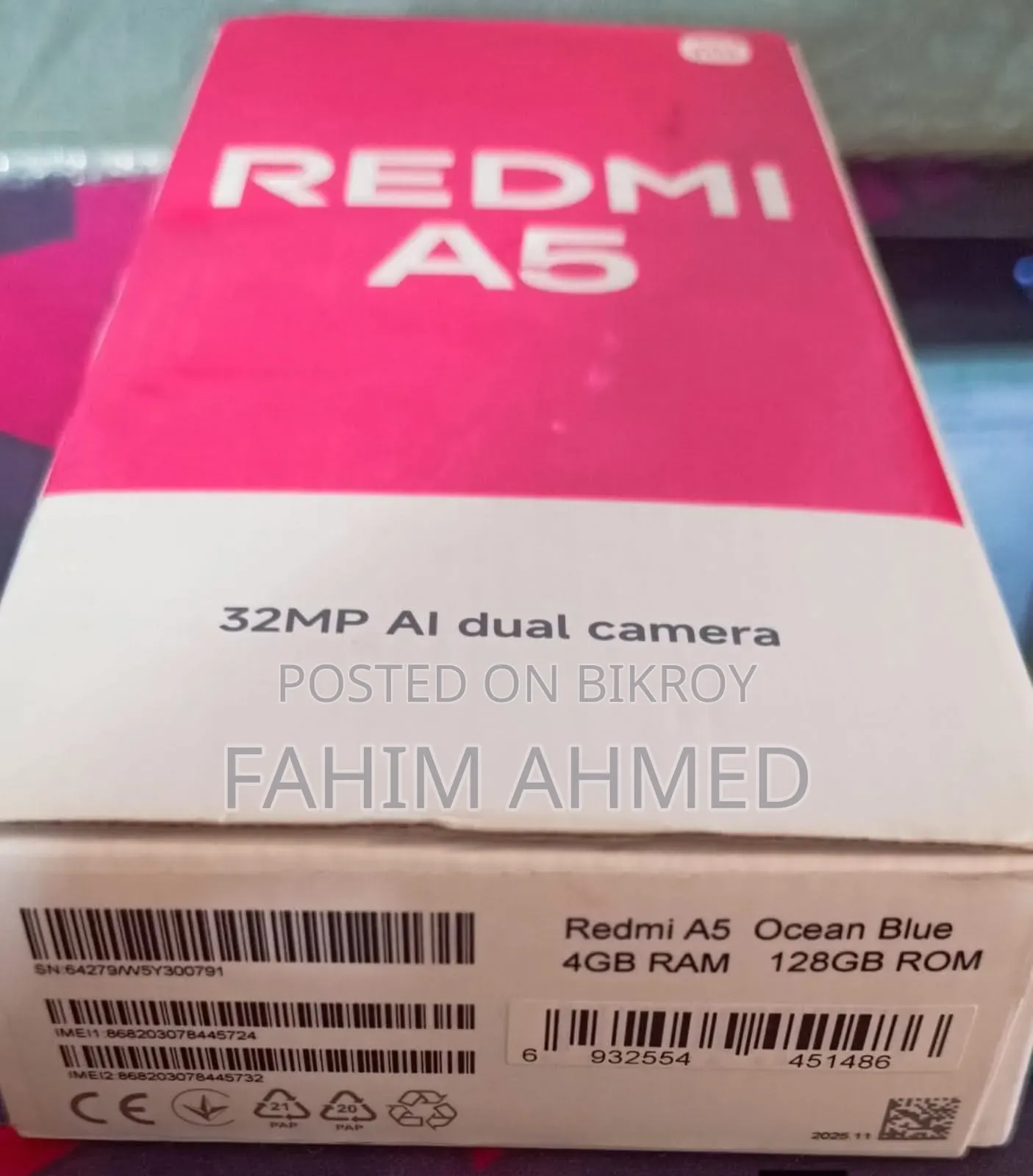 Xiaomi Redmi A5 4G 128 GB