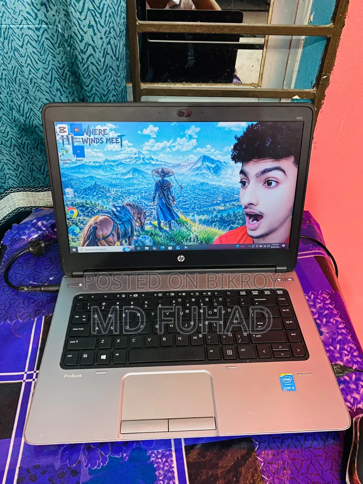 ল্যাপটপ এইচপি ১৪-ডিকিউ১০২৫সিএল ১৬জিবি ইন্টেল সেলেরন এসএসডি ২৫৬জিবি