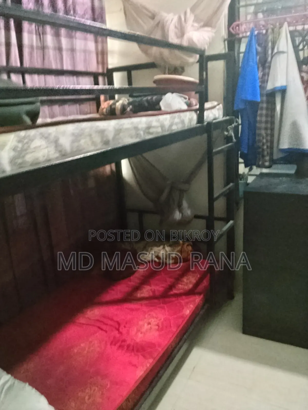 অল্প ব্যবহৃত আকর্ষণীয় এবং মজবুত বাঙ্কার বেড (Bunk Bed) বিক্রয় হবে