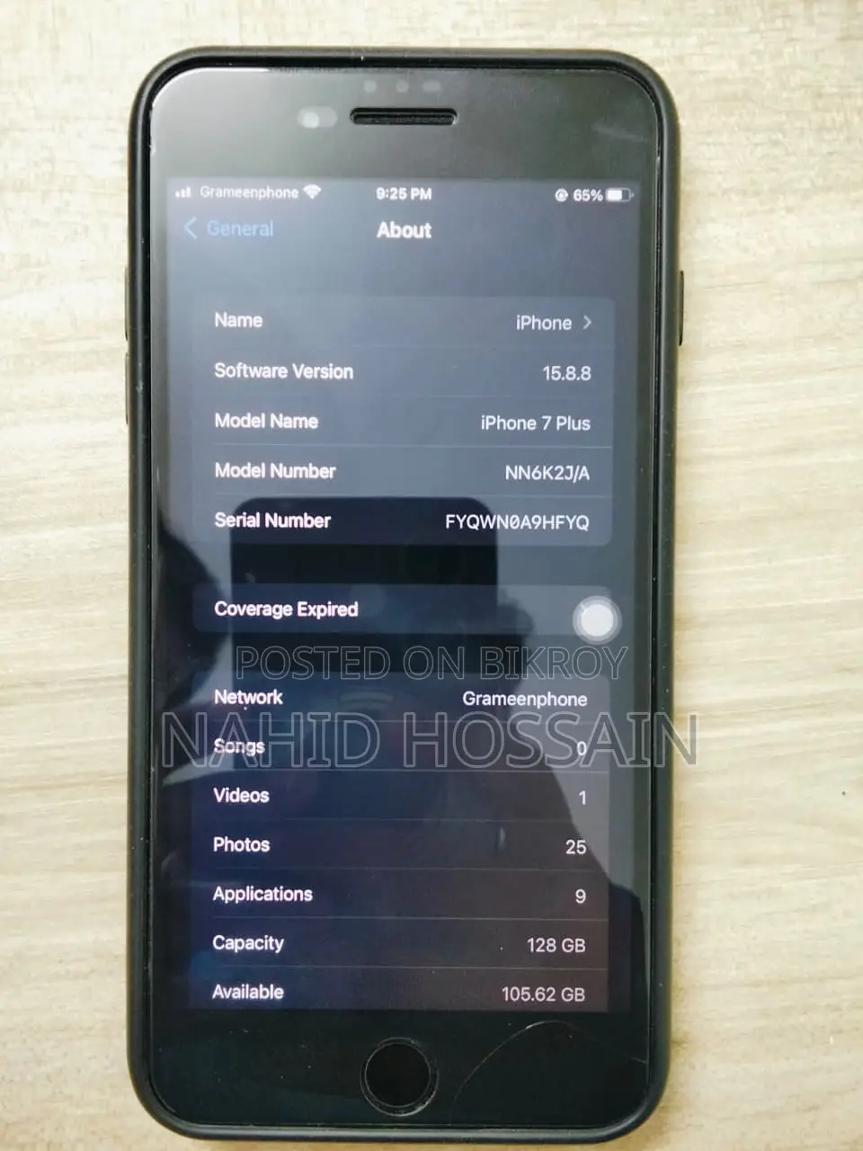 Apple iPhone 7 Plus 128 GB Black