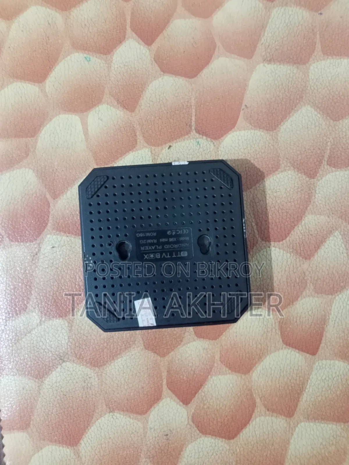 X 96 MINI Android TV Box. 2 GB Ram and 16 GB Rom.