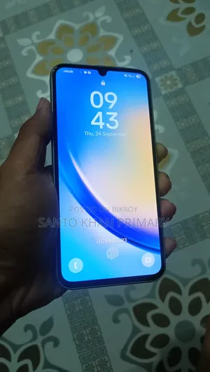 স্যামসাং গ্যালাক্সি এ৩৪ ৫জি ২৫৬ জিবি হলুদ