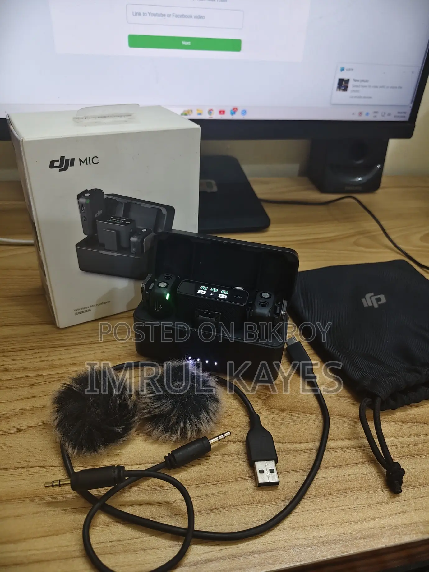 DJI Mic 1st Gen Wireless Microphone – Original, Used, Fully Working
