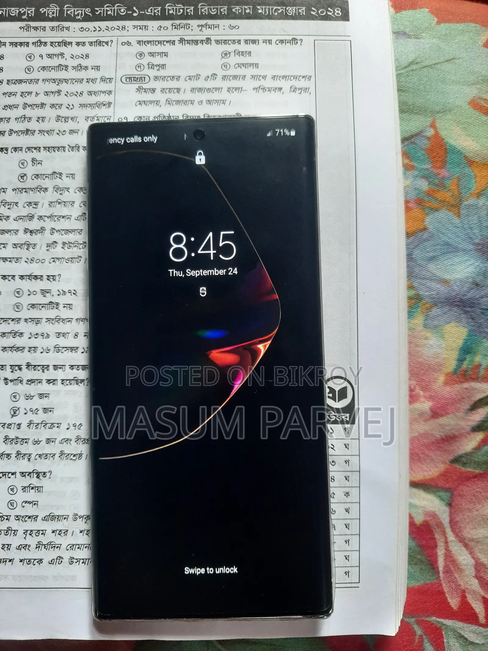 Samsung Galaxy Note 10 Plus 256 GB Silver
