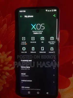 Infinix Hot 11s 128 GB Purple