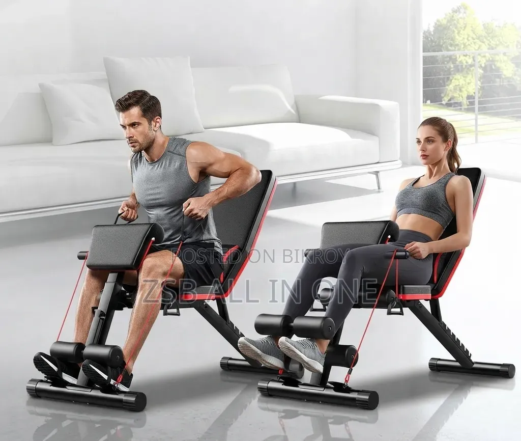 Adjustable Weight Bench With Foldable Flat/Incline/Decline