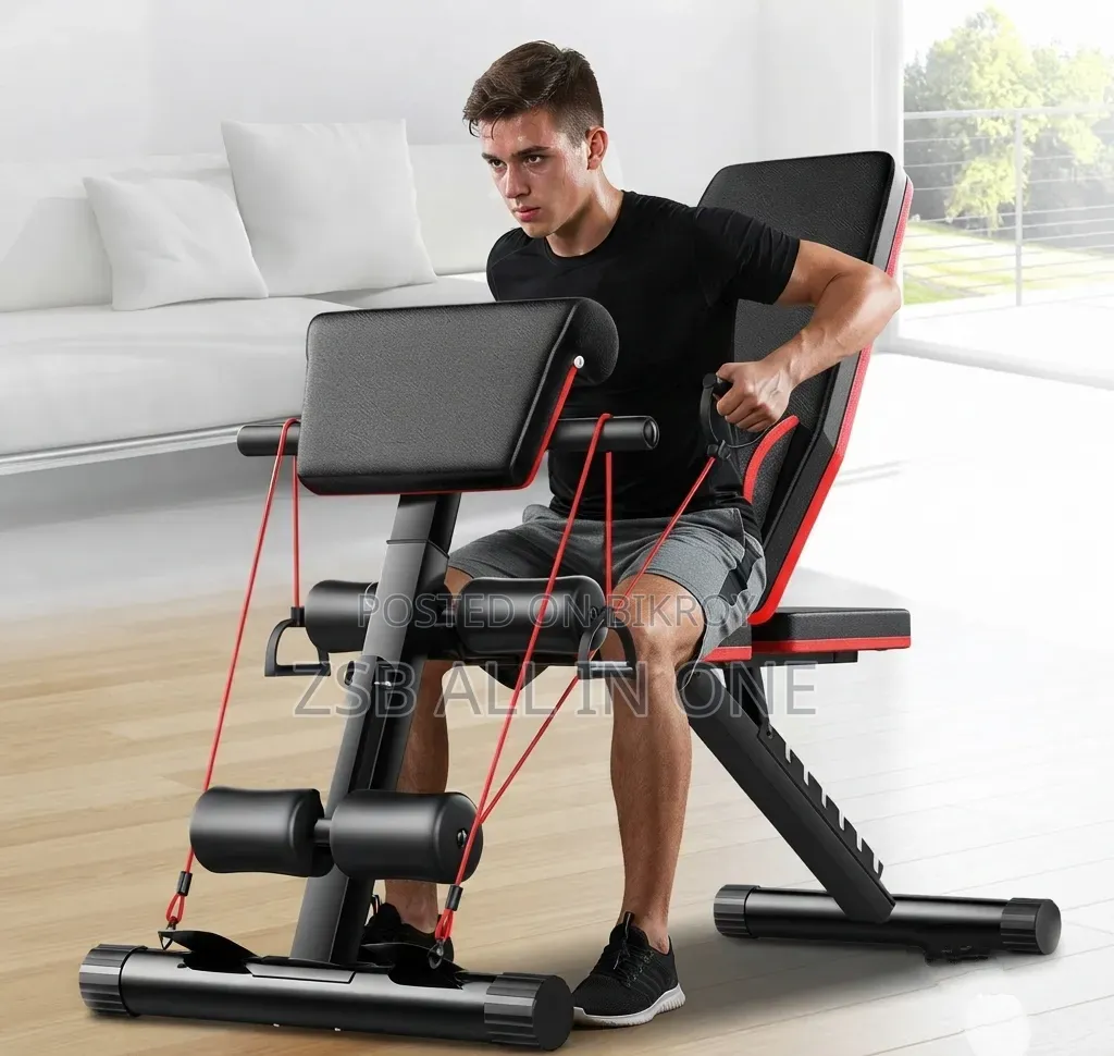 Adjustable Weight Bench With Foldable Flat/Incline/Decline