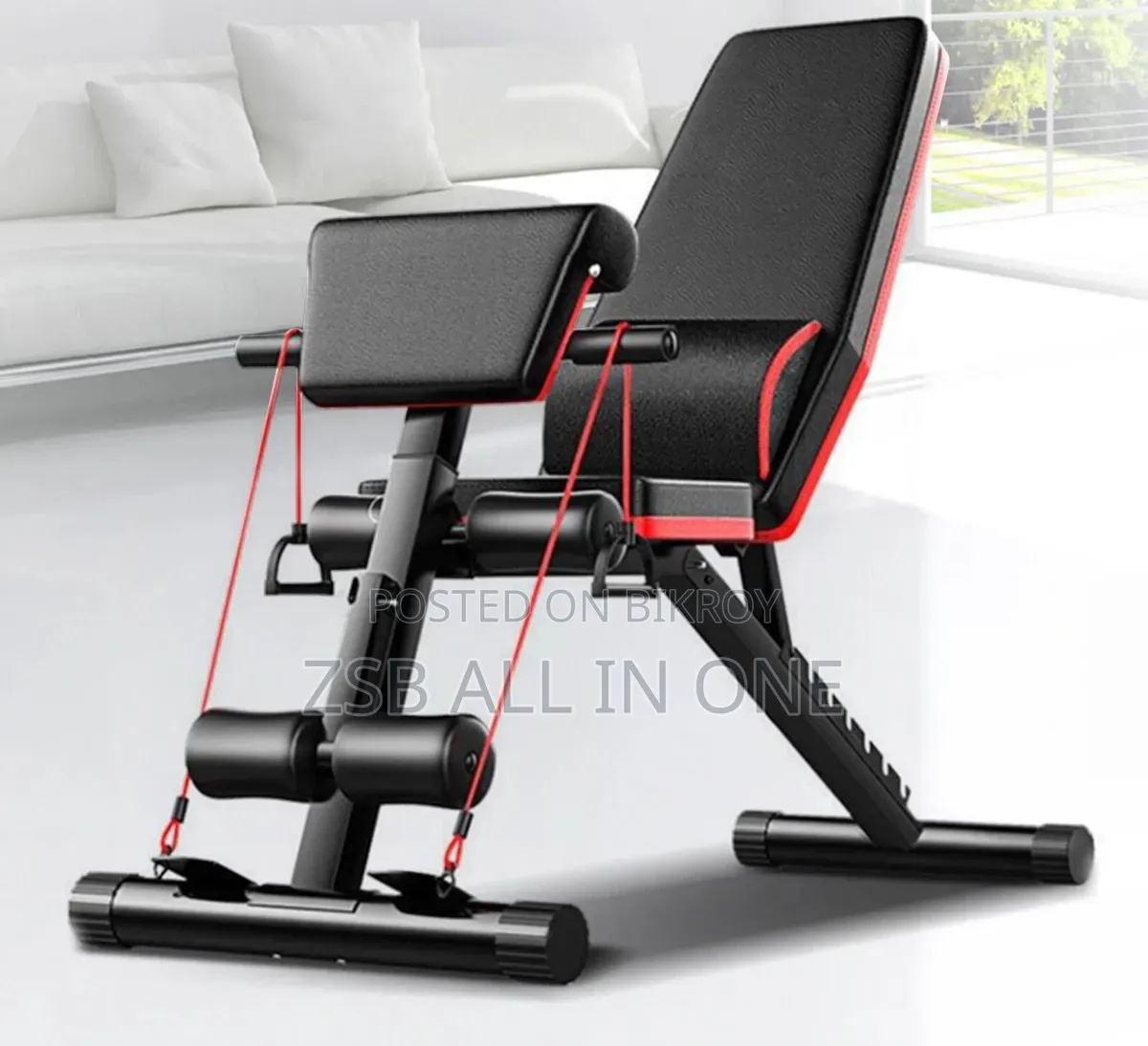Adjustable Weight Bench With Foldable Flat/Incline/Decline