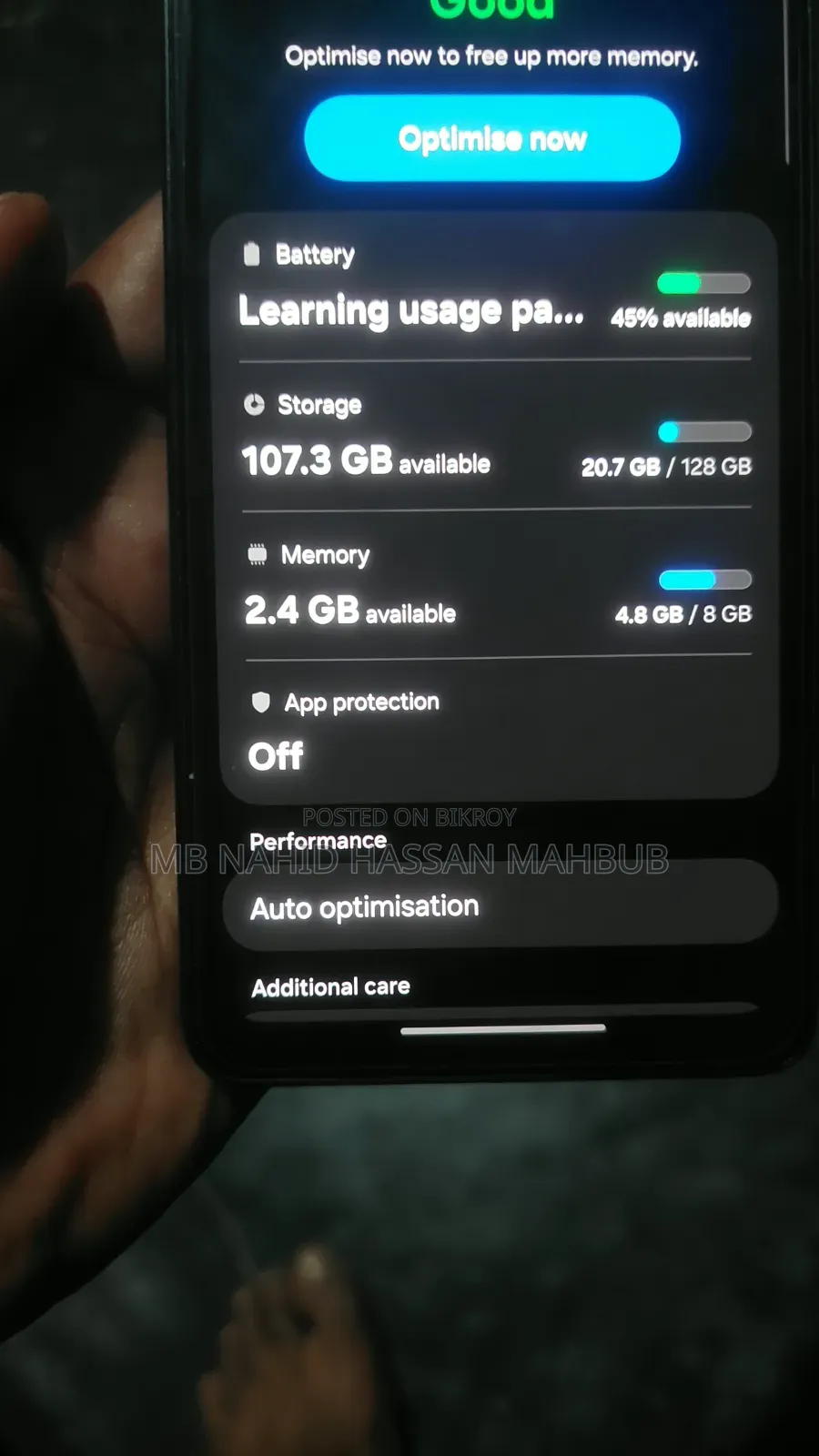 Samsung Galaxy A53 5G 128 GB Black