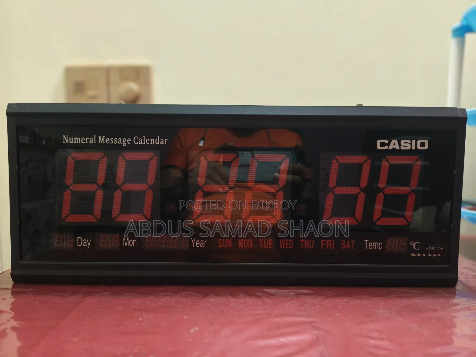 CASIO Digital Led Clock