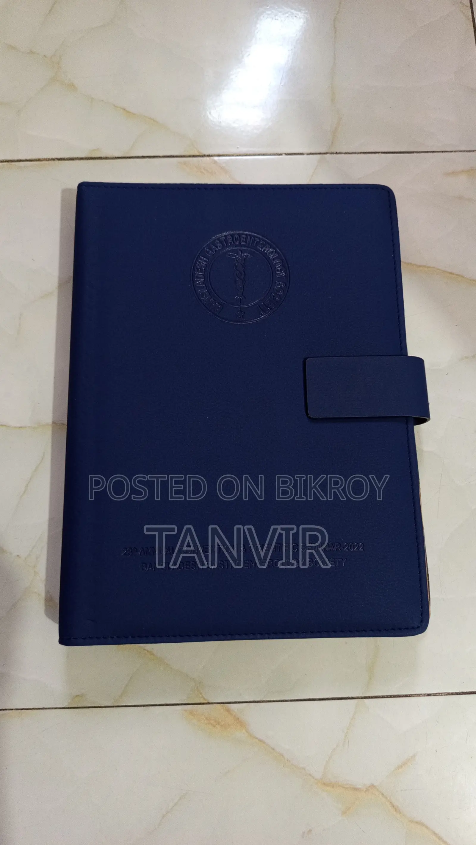 Notebook Navy Blue Color