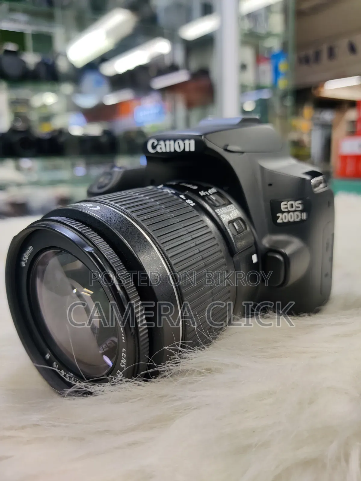 Canon EOS 200D Mark II With 18-55mm IS Lens