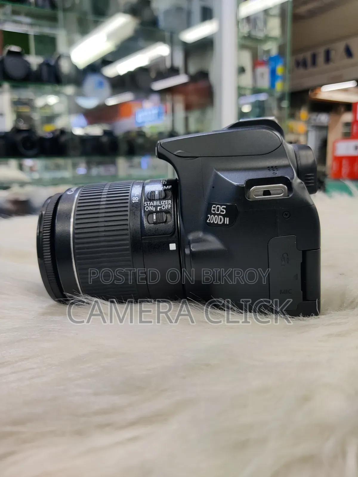 Canon EOS 200D Mark II With 18-55mm IS Lens
