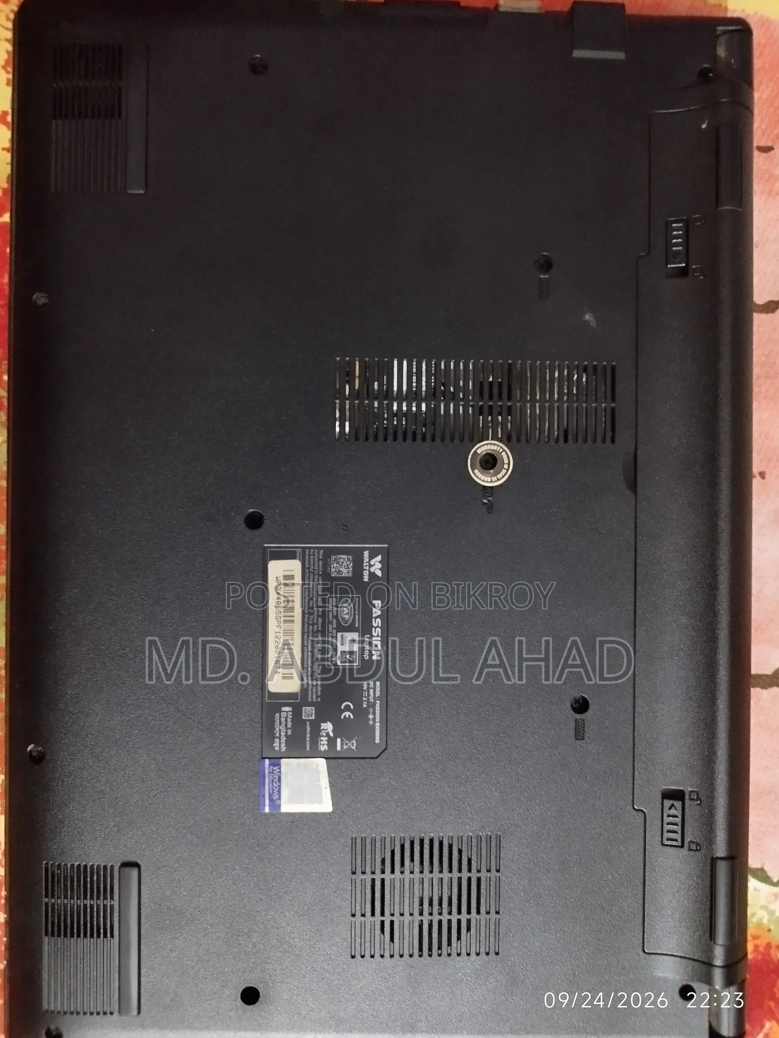 Laptop 4GB Intel Core i5 HDD+SSD 1T