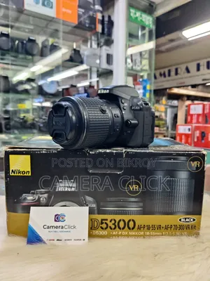 Nikon D5300 With 55-200mm DX VR
