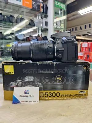 Nikon D5300 With 55-200mm DX VR