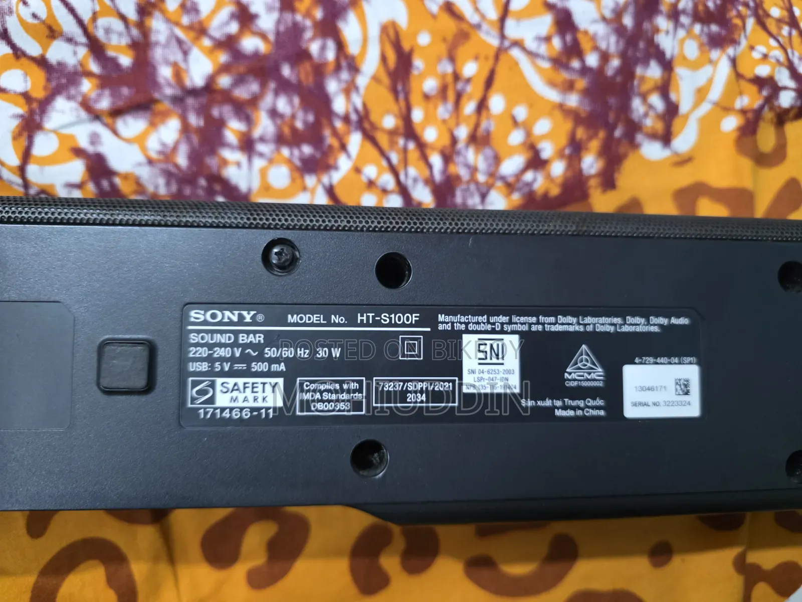 Sony Sound Bar
