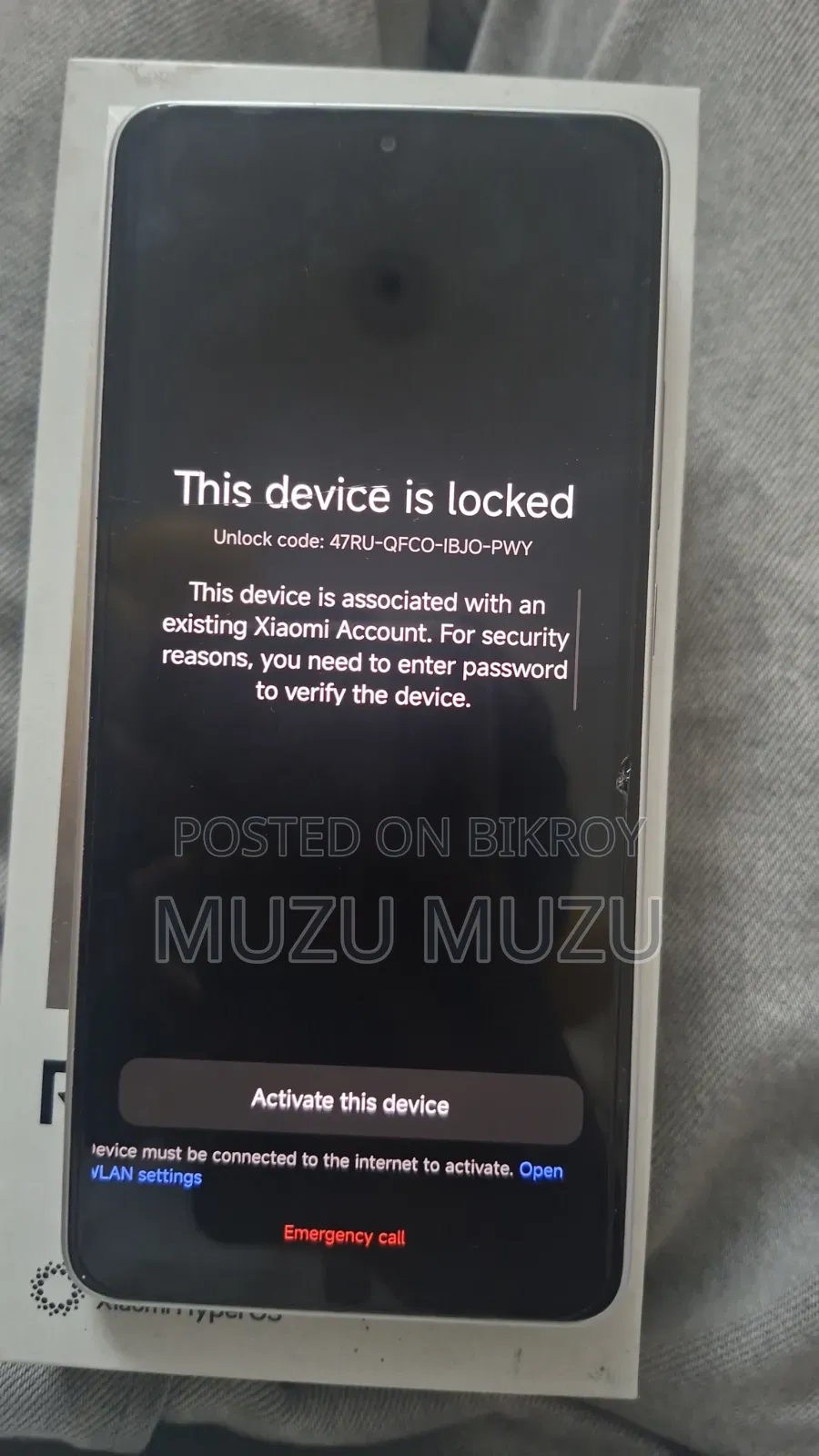 Xiaomi Redmi Turbo 4 256 GB White