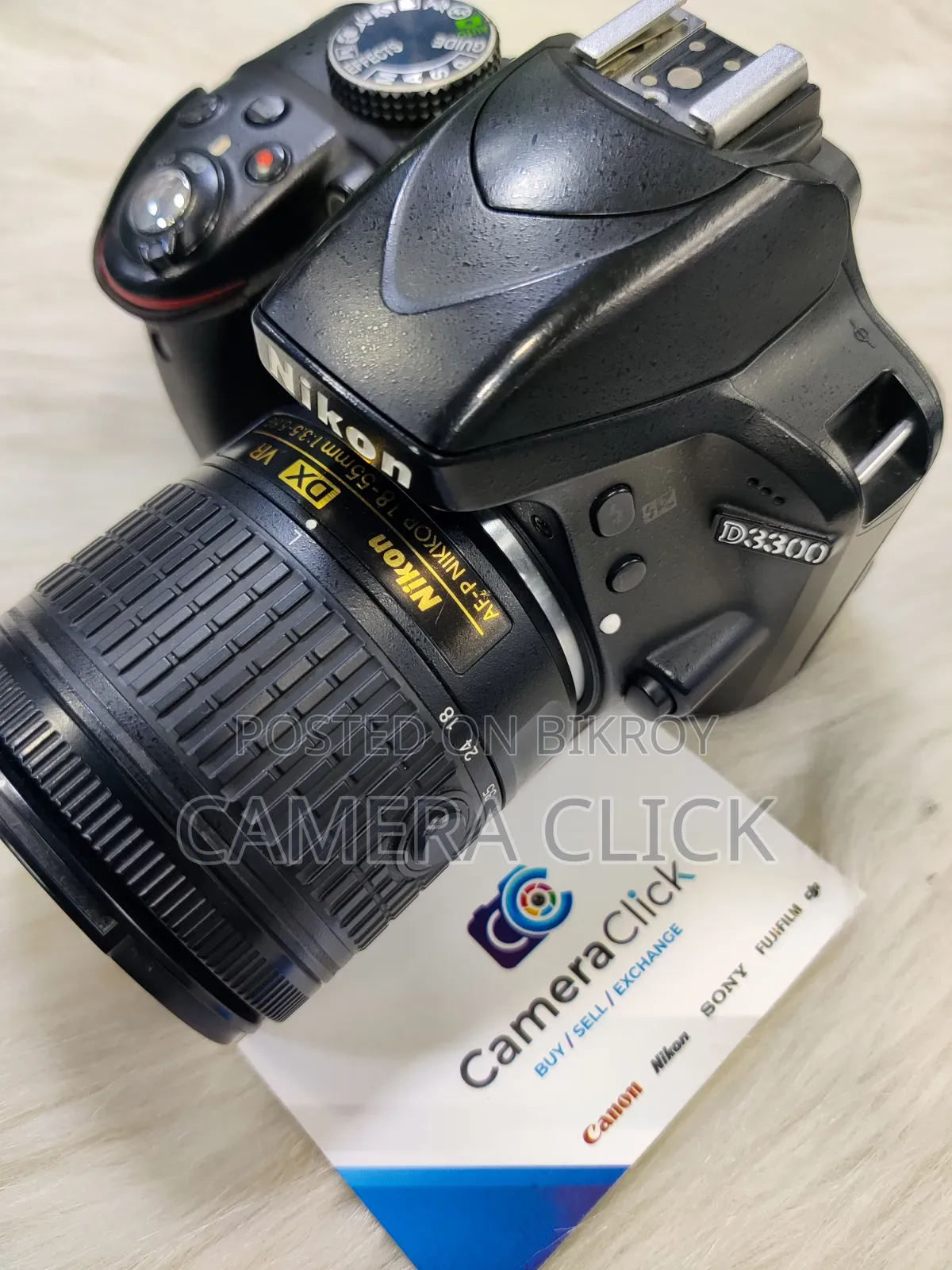Nikon D3300 + 18-55mm DX VR Lens