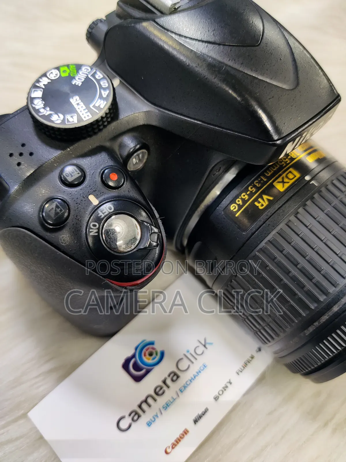 Nikon D3300 + 18-55mm DX VR Lens