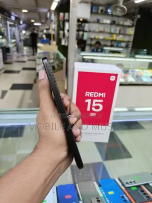 শাওমি রেডমি ১৫ ৫জি ২৫৬ জিবি ব্ল্যাক