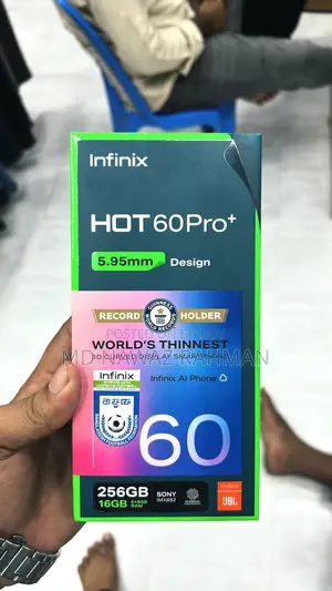 Infinix Hot 60 Pro+ 256 GB Black