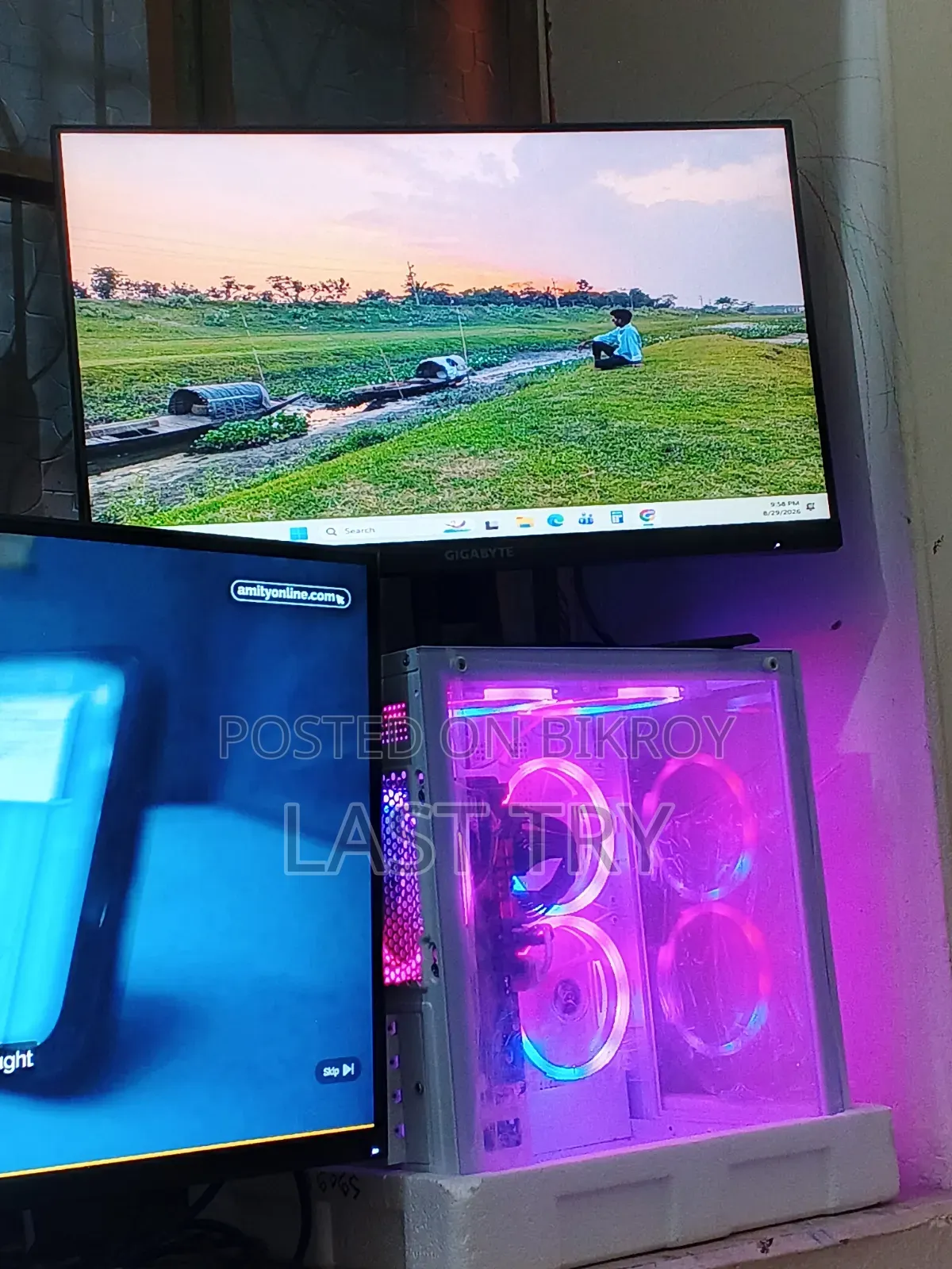 Desktop Computer Gigabyte 16GB Intel Core i3 HDD+SSD 256GB