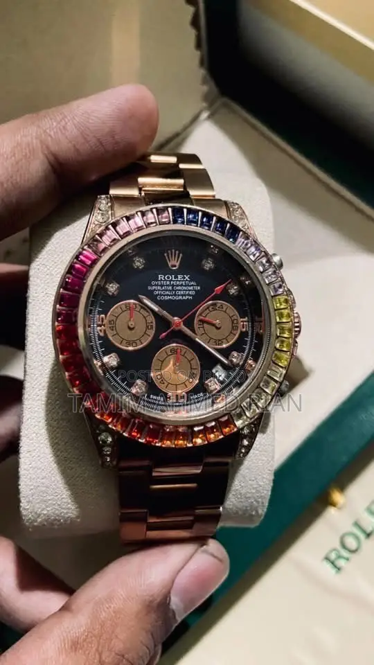 Rolex Rainbow Daytona Watch