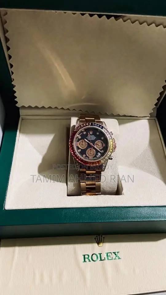 Rolex Rainbow Daytona Watch