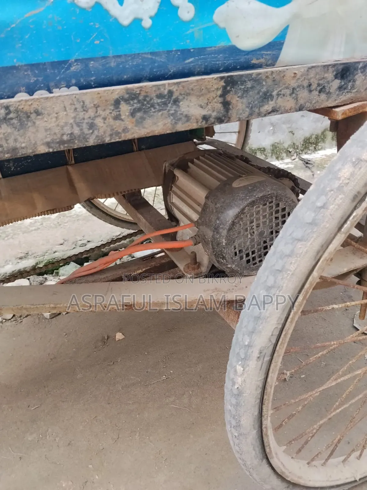 এসএস বডি আইসক্রিম অটো গাড়ি বিক্রি হবে