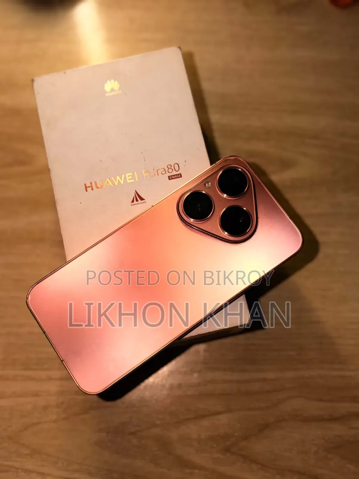 New Huawei Pura 80 5G 256 GB Pink