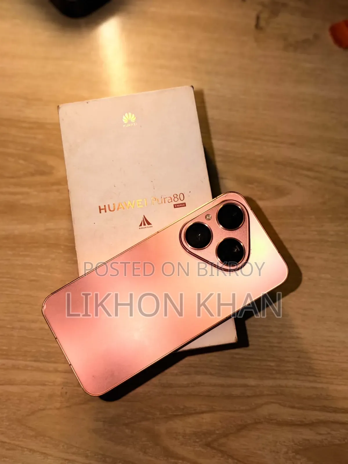 New Huawei Pura 80 5G 256 GB Pink