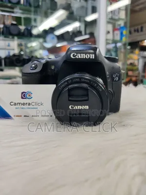 Canon EOS 7D With 50mm 1.8 STM Lens