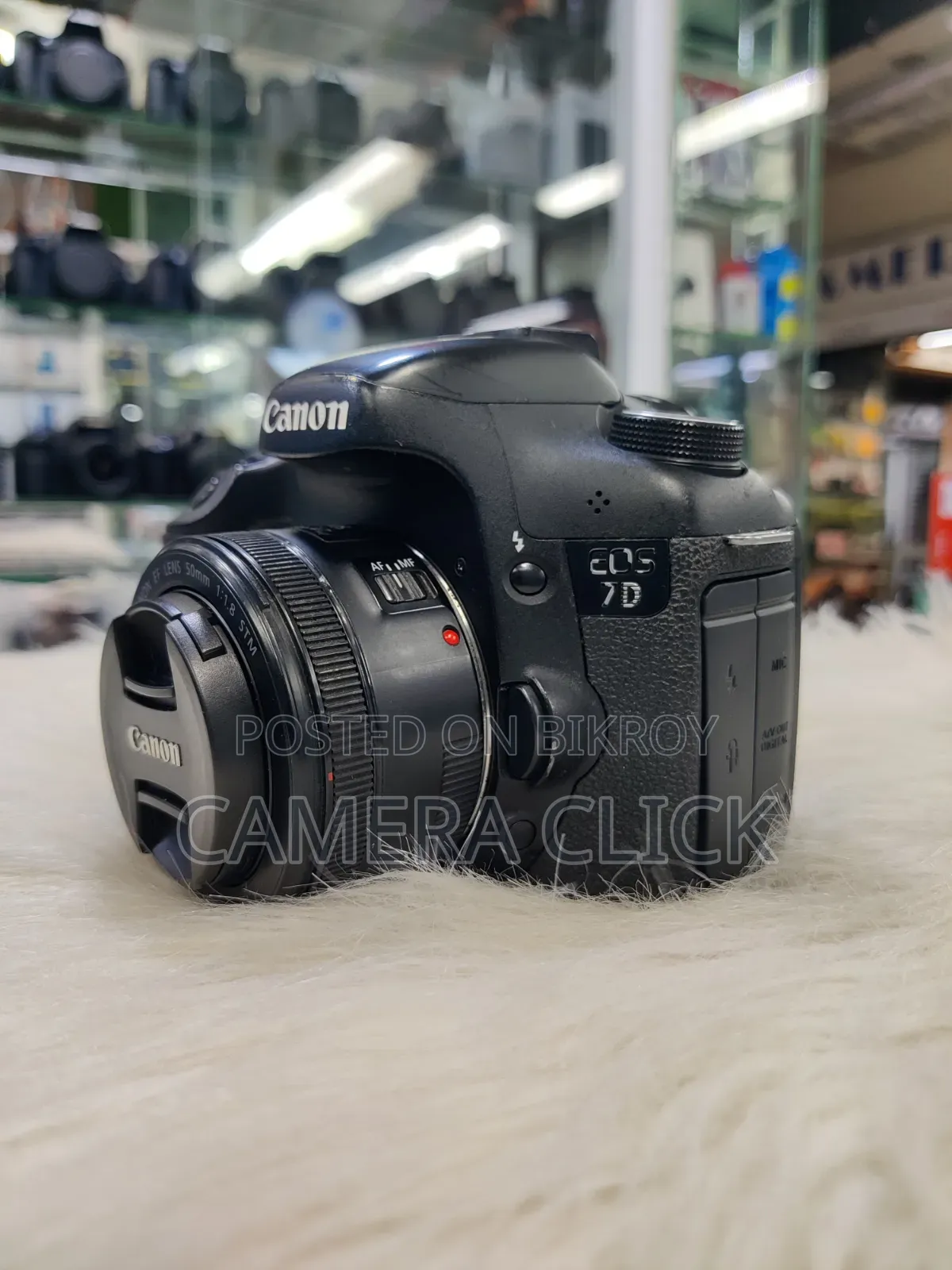 Canon EOS 7D With 50mm 1.8 STM Lens