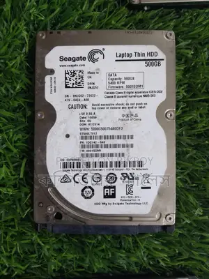 Laptop Hard Disk 500 GB 100% Fresh (Stock Available)