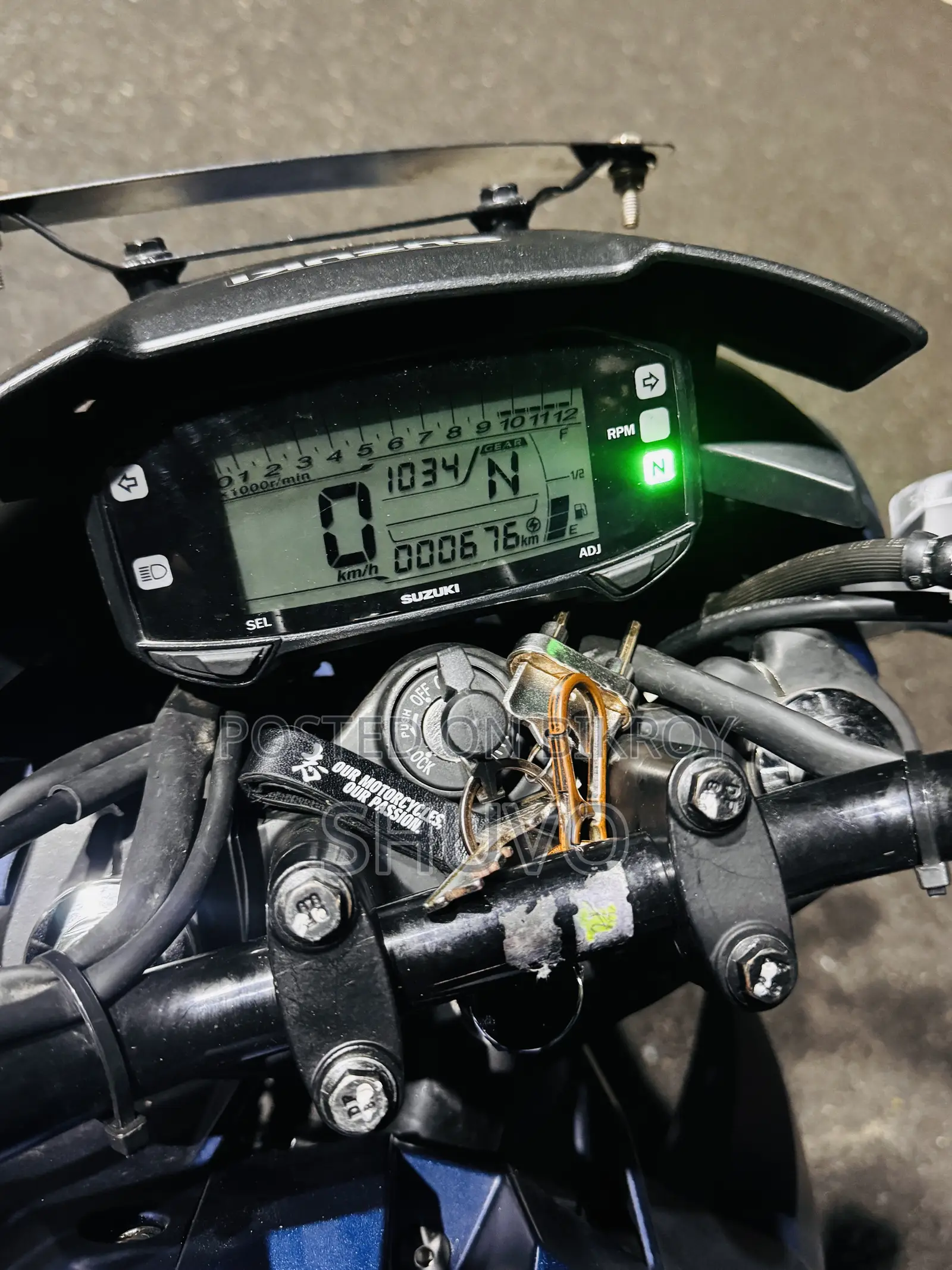 Suzuki Gixxer 2026 Blue