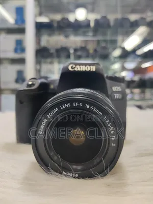 Canon EOS 77D With 18-55mm IS Lens