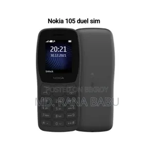 New Nokia 105 Black