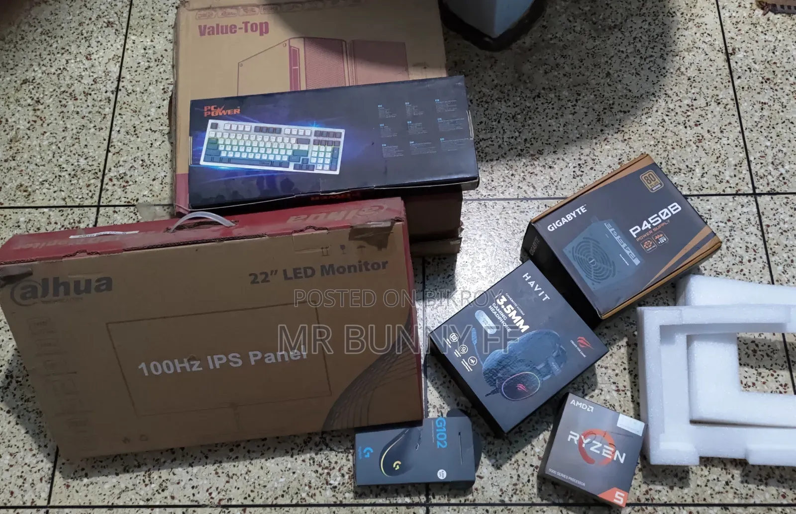 Desktop Computer 16GB AMD SSD 256GB