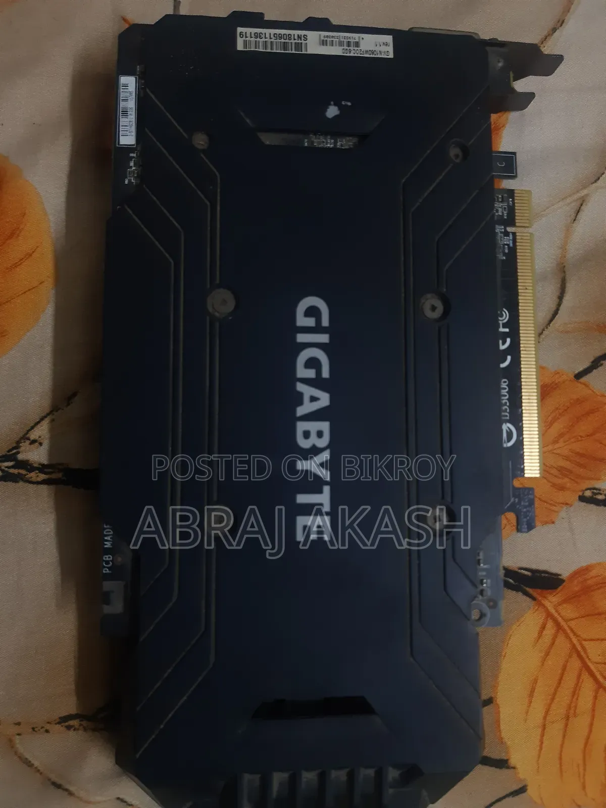 Gigabyte Geforce GTX 1060