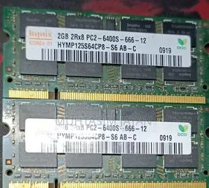 Laptop RAM 2 DDR3 2GB Sticks