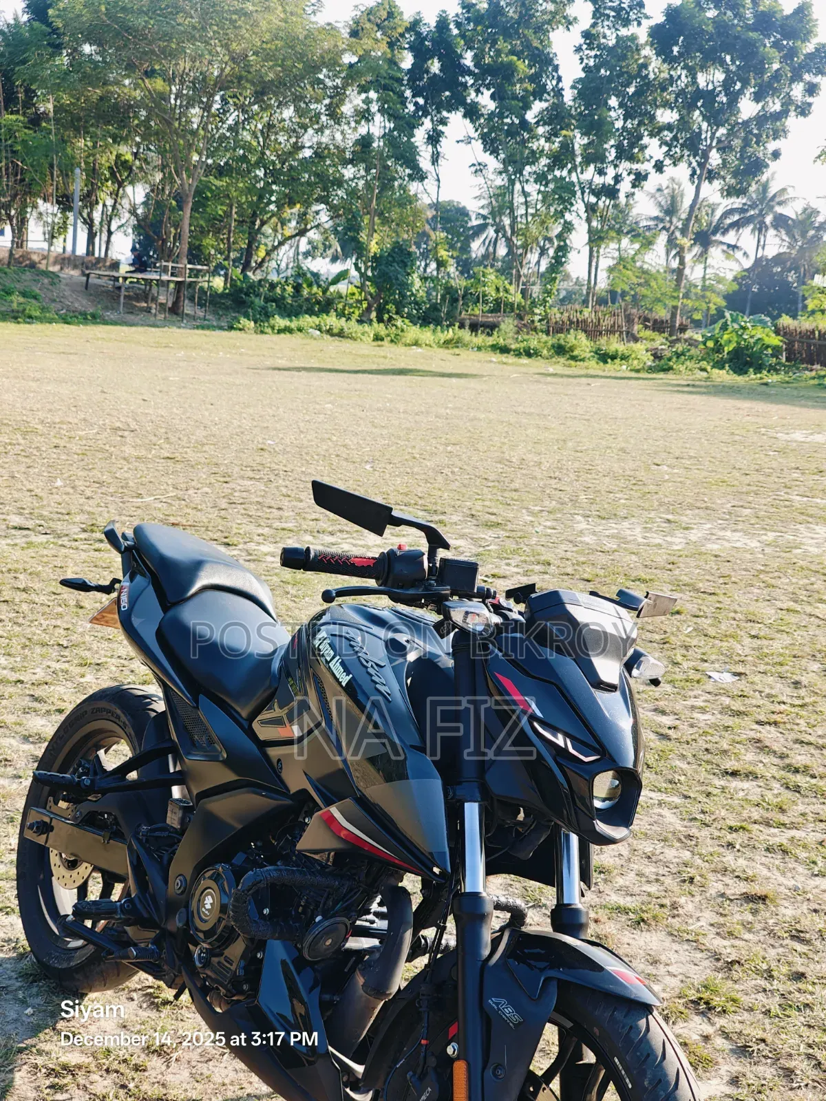Bajaj Pulsar N160 2025 Black