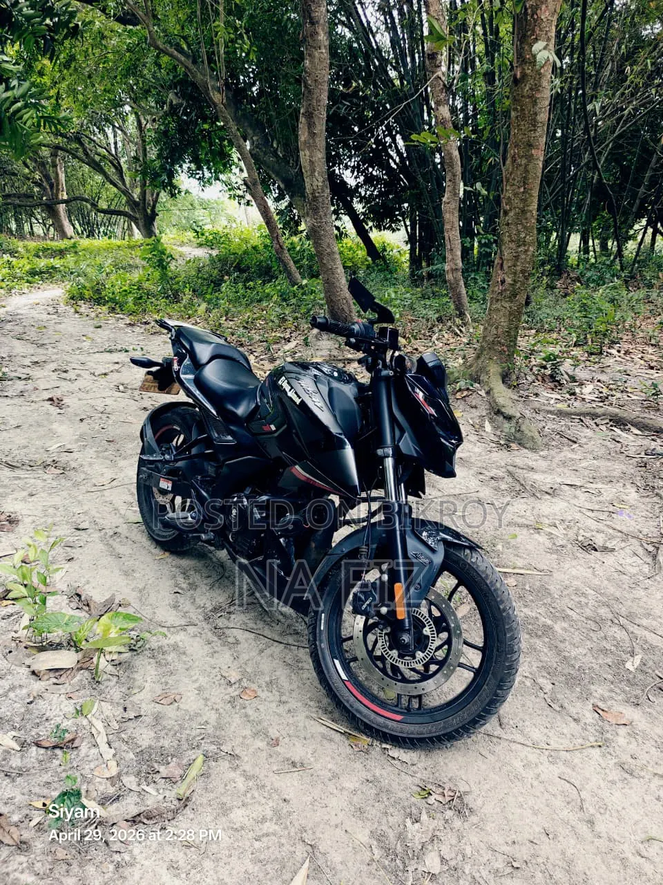 Bajaj Pulsar N160 2025 Black