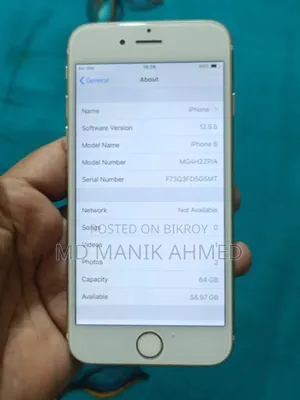 Apple iPhone 6 64 GB Gold